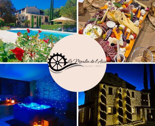 Bras-d'Asse Bed & Breakfast | Enchanting Le Moulin de l'Asse: Pool & Oceanfront Bliss