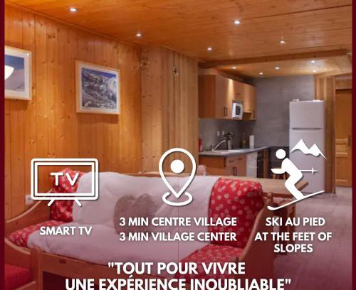 Saint-Martin-de-Belleville Apartment | Family-Friendly Retreat at Le Neiger - Appartement Emeraude