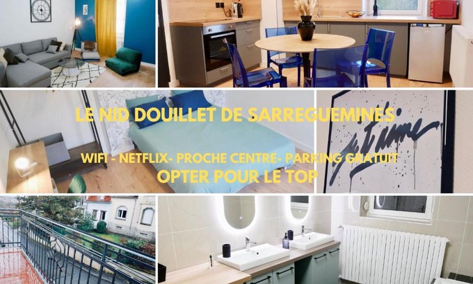 Sarreguemines Apartment | Cozy Retreat at Le Nid Douillet de Sarreguemines