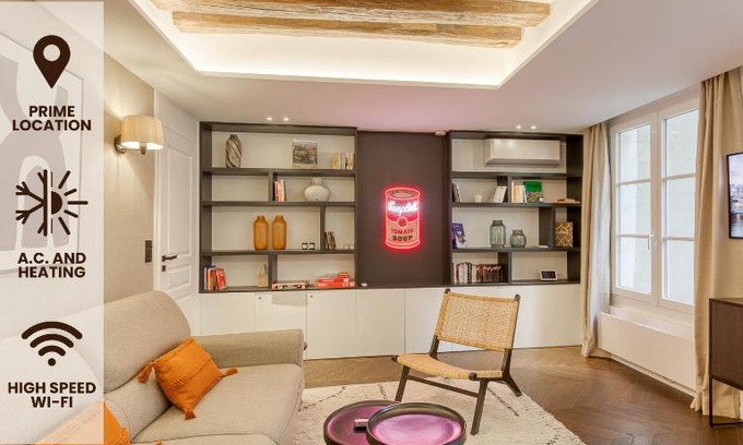 Archives Apartment | Family-Friendly Comfort in Le Marais - 4-Star Hotel