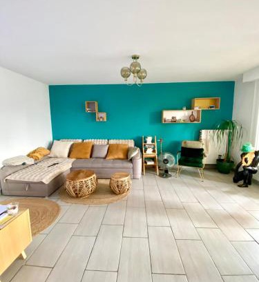 Decines-Charpieu Apartment | Discover Family-Friendly Comfort at Le Paisible Hotel