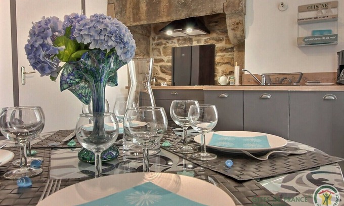 Saint-Michel-en-Greve House | Exceptional House with Oceanfront Pool and Family Amenities