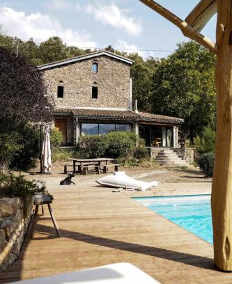 Notre-Dame-de-la-Rouviere House | Le petit paradis cévenol - piscine & salle de sport