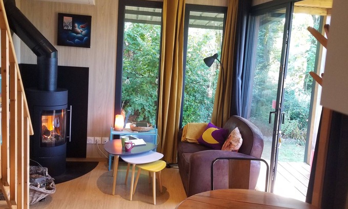 Saint-Julien-le-Petit Ski Chalet | Experience Bliss at Le Petit Paradis Micro House