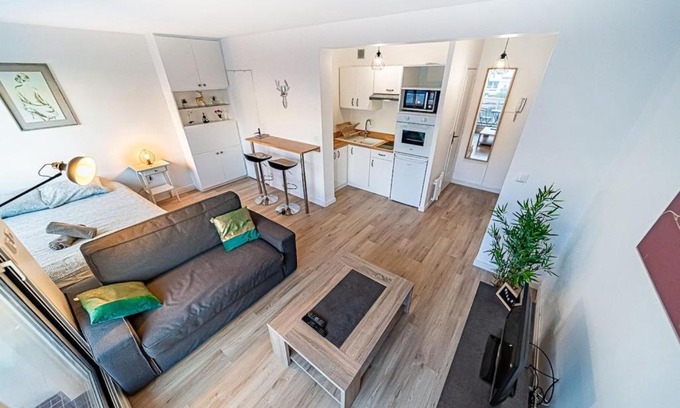 Jules Ferry - Recamier Apartment | Cozy Le Petit Massena with Balcony near Part Dieu