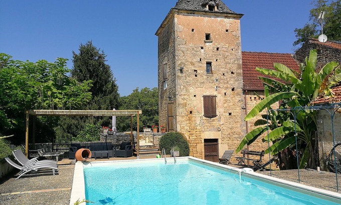 Goujounac House | Explore Le Pigeonnier: Pet Friendly with Private Pool