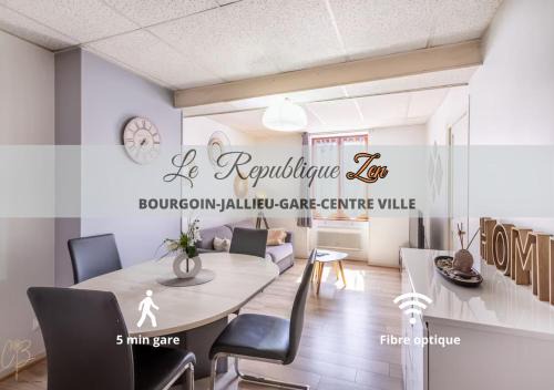 Bourgoin-Jallieu Apartment | Budget-Friendly Stay near Le République-Gare-Centre Ville