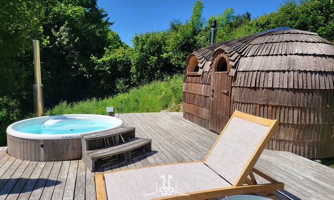 Gonneville-sur-Honfleur House | Le refuge Balte 4★ - Nordic Spa with Wood Fire - Unique Experience