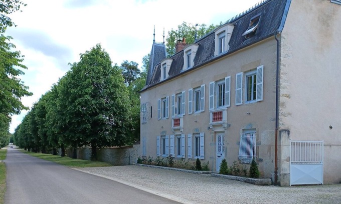 Sermizelles House | Pet-Friendly Getaway at Le Relais de Vézelay with Views