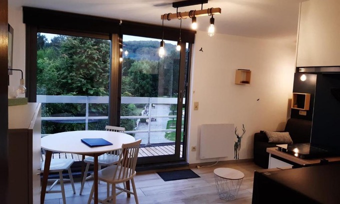 Han-sur-Lesse Apartment | Relax at Le Repos'Han with Pool & Oceanfront Views
