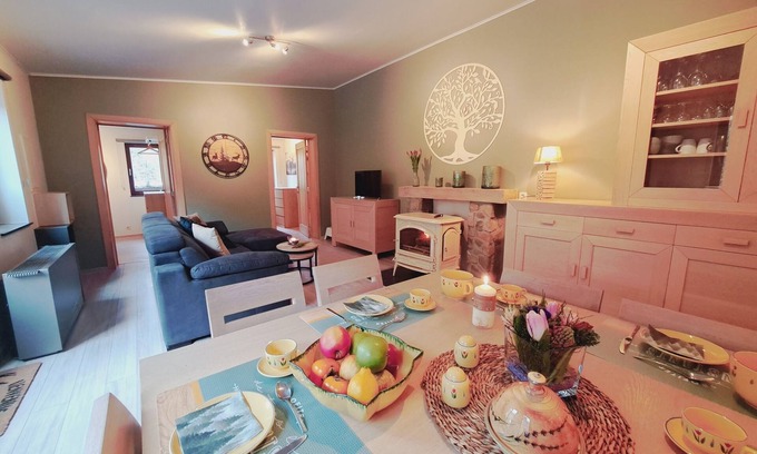 Maboge Cottage | Cozy Retreat at Le Ri de Vâ Maboge in La Roche-en-Ardenne