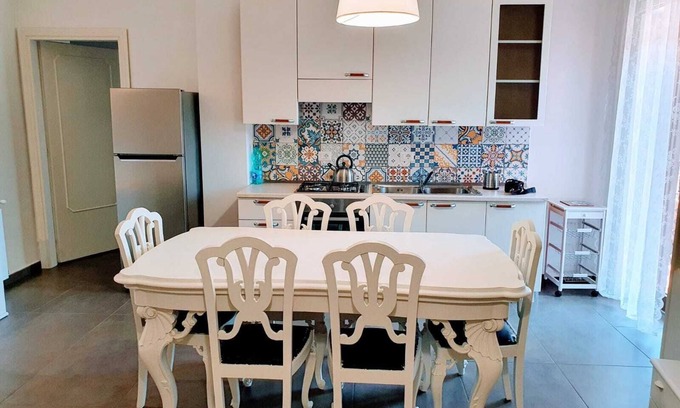 Agrigento House | Inviting Le Sorelle Apartment with Ocean View in Agrigento