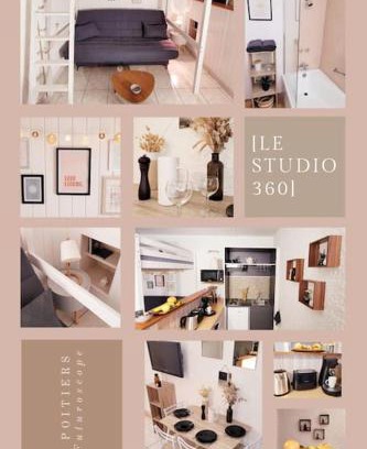 Chasseneuil-du-Poitou Apartment | Cozy Le Studio 360 Near Futuroscope & Arena for Families