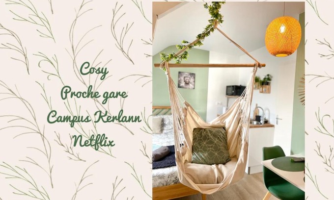 Bruz Apartment | Family-Friendly Retreat at Le studio d'Angèle KIMI