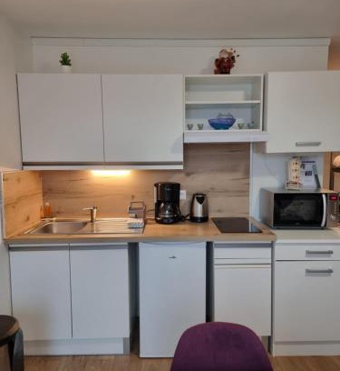 La Feclaz Apartment | Inviting Studio Le Tétras with Pool and Spa Amenities