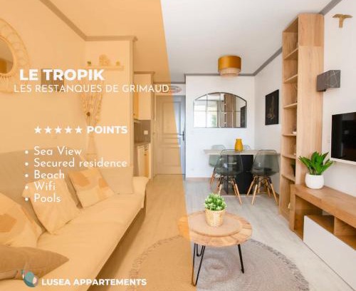 Les Restanques Apartment | Le TROPIK: Oceanfront Resort with Panoramic SEA Views