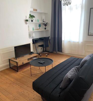 Saint-Quentin Apartment | Elegant Le Voltaire 4 in Vibrant City Center