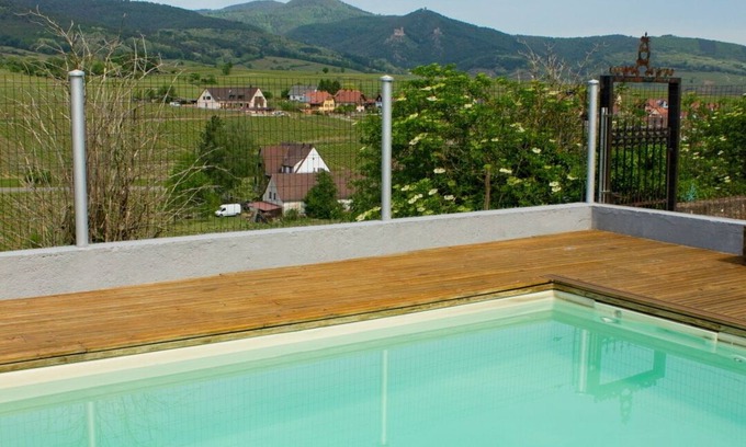 Zellenberg House | Idyllic Le Zell: Private Pool & Garden in the Vineyard