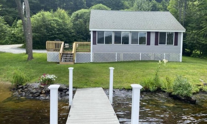 Antrim Cottage | Inviting Waterfront Cottage with Pool and Ocean Views