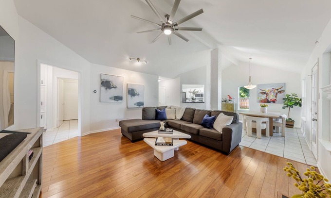 Block House Creek House | Family-Friendly Retreat with Pool & Yard Near Austin