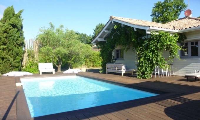 Lege-Cap-Ferret House | Beautiful Holiday House with Heated Pool in Lege Cap Ferret
