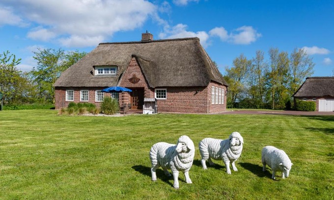 Tumlauer Koog Apartment | Pet and Child Friendly Stays at Lehrerwohnung, Rated 8/10