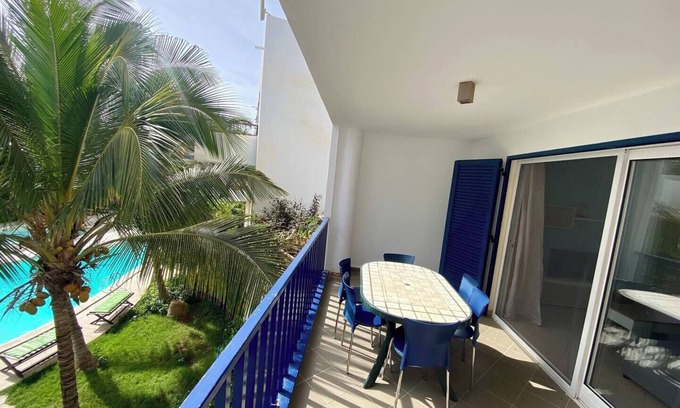 Santa Maria Apartment | Leme Bedje Pool View - Two bedroom & Wifi
