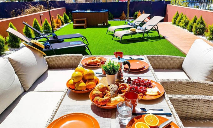 Costa Meloneras Villa | Charming Lemon Terraced House with Pool and Spa Amenities