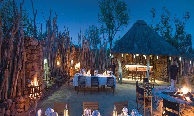 Thorny Bush Game Reserve Cabin | Elegant Leopard Hills: 5-Star Retreat with Spa & Pool