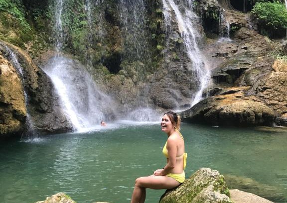 Lac Son Cabin | Experience Nature at LePont Mu Waterfall Bungalow