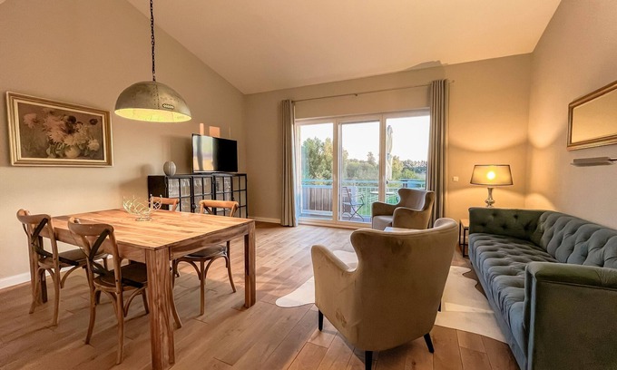 Rankwitz Apartment | Family-Friendly Lerchenhof Apartment No. 8 with Kitchen