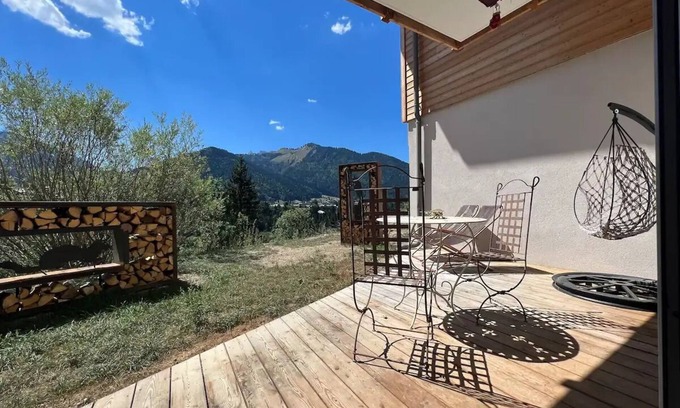 Montriond Apartment | Relax at Les 3 Chaufatons: Sauna & Jacuzzi Retreat