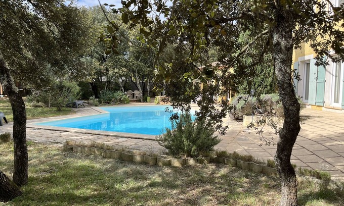 Saint-Siffret Villa | Experience Les Baragnasses: Spa & Pool Retreat for 8