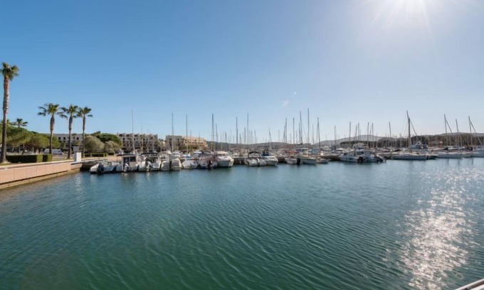 Port Cogolin Apartment | Relax at Les Cascadelles: Oceanfront Pet-Friendly Retreat
