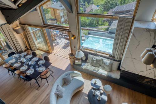 La Clusaz Apartment | Idyllic Les Chalets de La Clusaz - Oceanview Retreat
