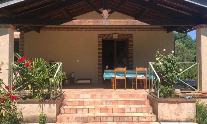 Montauban House | Pet-Friendly Les Dames Noires with Ocean View & Pool
