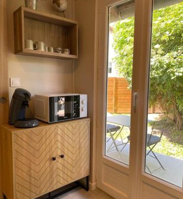 Ouistreham Apartment | Tranquil Les Embruns Studio with Garden Retreat