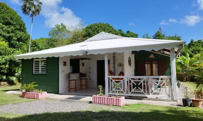 Anse-Bertrand House | Guest Rated: The Flamboyants with Ocean View & Spa