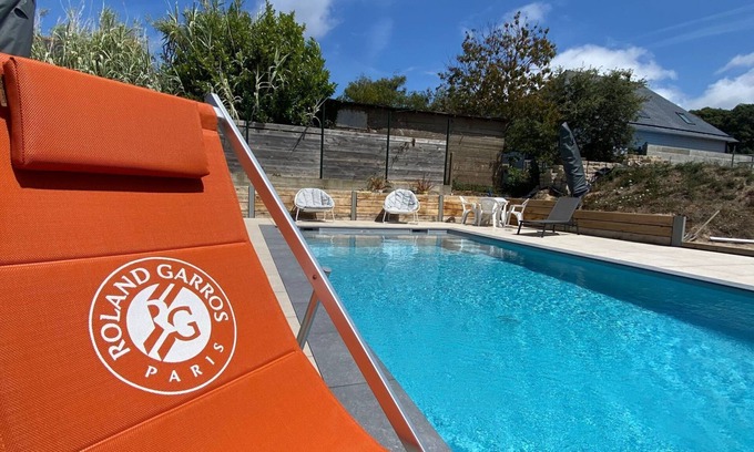 La Turballe House | Top-Rated Les Gîtes de Lauvergnac with Oceanfront Pool