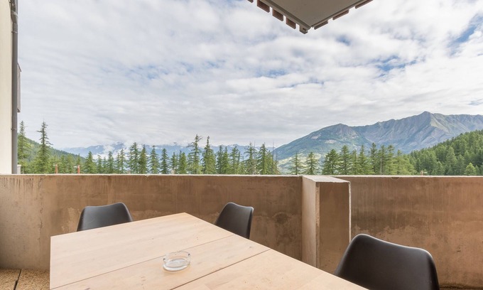 Les Orres Apartment | Les Mélèzes d'Or - Proche des pistes de ski