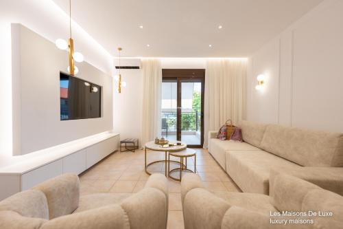 Afytos Apartment | Oceanfront Escape at Les Maison Deluxe Superior in Afytos