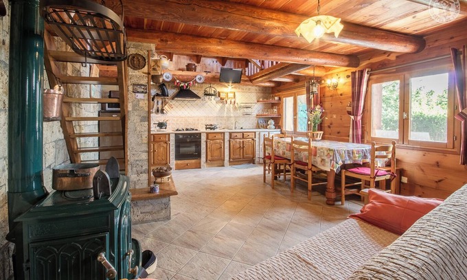 Jarrier House | Family-Friendly Escape at LES Mesanges - Jarrier with Kitchen