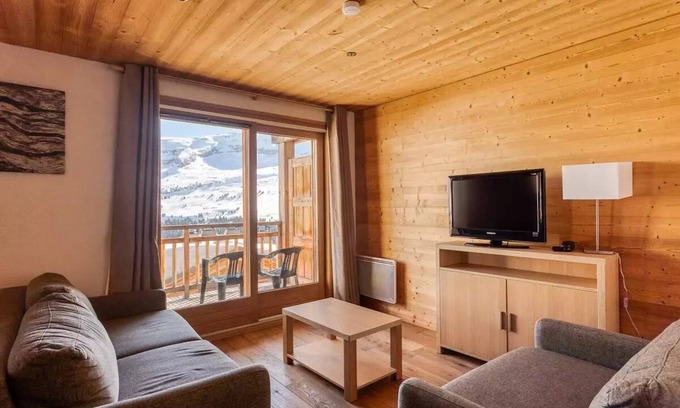 Flaine Apartment | Les Portes du Grand Massif Residence * - Apartment 4 Rooms 8 People - Type B