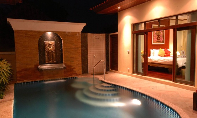 Cherngtalay Villa | Les Palmares Villas: Private Pool Villa with Spa Retreat