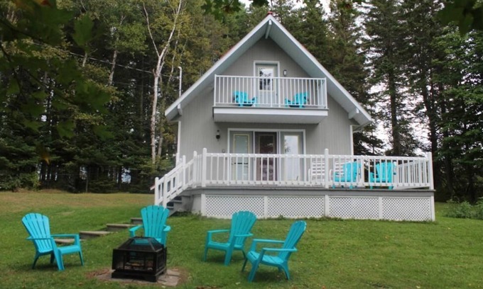 Frontenac Ski Chalet | Les Perseides: direct access to Lac Mégantic