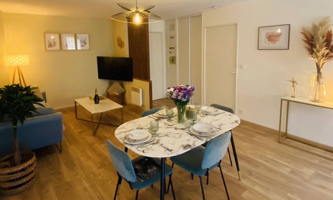 Chateauroux Apartment | Discover Les Rives de L'indre: Family & Pet-Friendly Stay