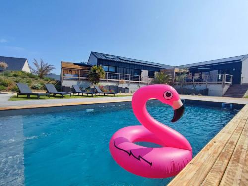 Plouezec House | Relax at Les Suites du Littoral: Pool, Spa & Ocean Views