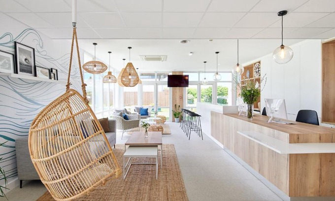 Anglet Hotel | Relax at Les Terrasses d'Atlanthal with Oceanfront Views