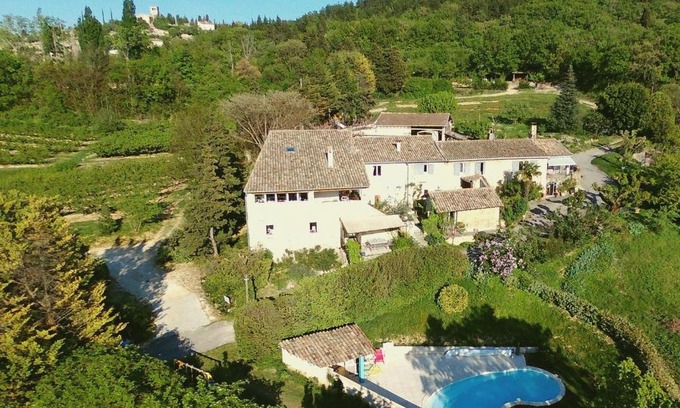 Mirmande House | Discover Les Vergers de la Bouligaire Gîtes with Ocean Views