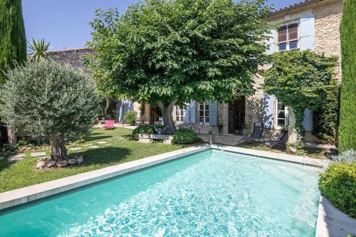 Maillane House | Relax at Les Volets Bleus: Oceanfront Haven with Pool